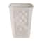 Mind Reader 60L Ventilated Slim Laundry Hamper with Cut Out Handles & Hinged Lid, 2ct.